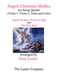 Angels Christmas Medley for String Quartet P.O.D. cover